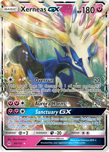 Xerneas-GX, Forbidden Light 90