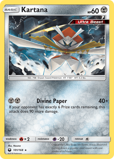 Kartana, Celestial Storm 101