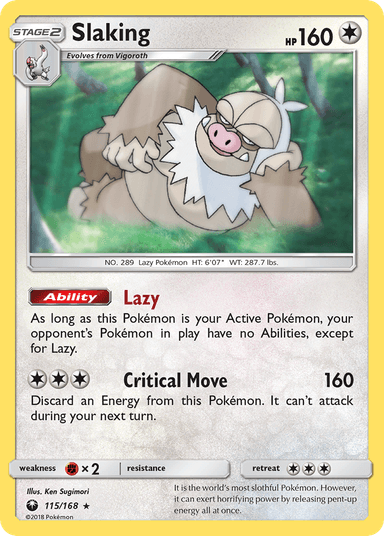 Slaking, Celestial Storm 115
