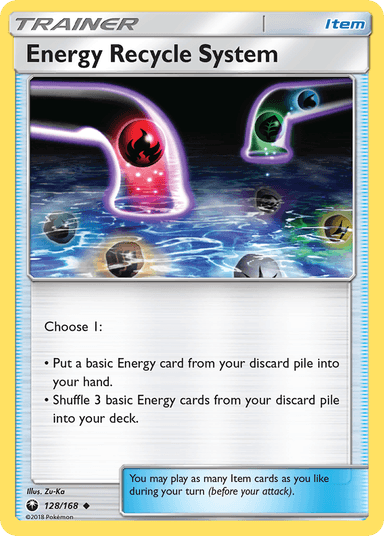 Energy Recycle System, Celestial Storm 128