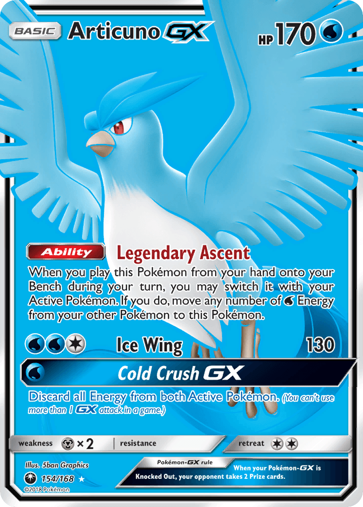 Articuno-GX, Celestial Storm 154