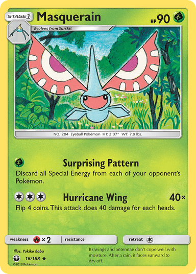 Masquerain, Celestial Storm 16