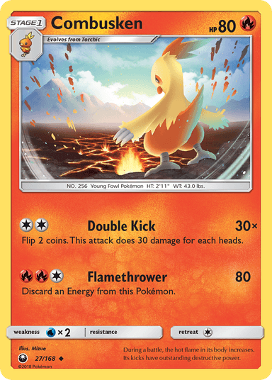 Combusken, Celestial Storm 27
