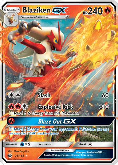 Blaziken-GX, Celestial Storm 28