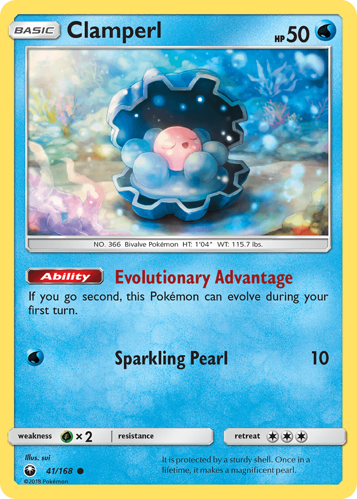 Clamperl, Celestial Storm 41