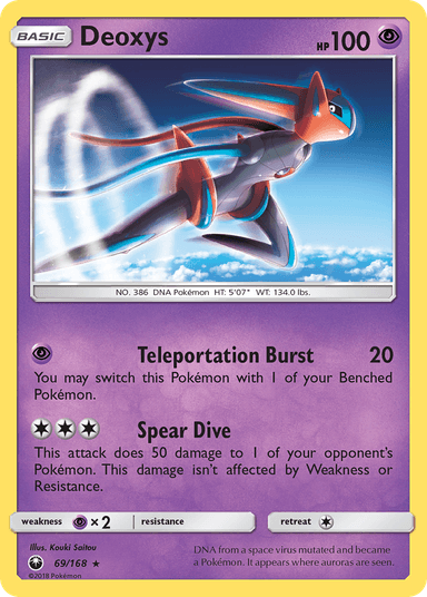 Deoxys, Celestial Storm 69