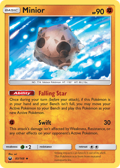 Minior, Celestial Storm 83