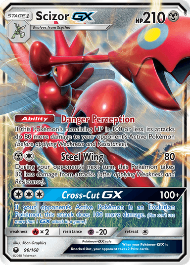 Scizor-GX, Celestial Storm 90
