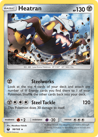 Heatran, Celestial Storm 98