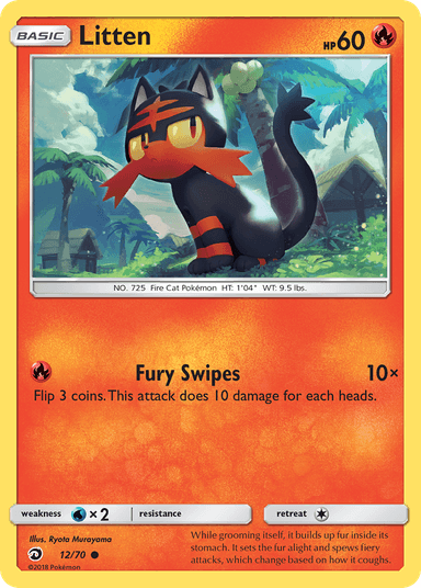 Litten, Dragon Majesty 12