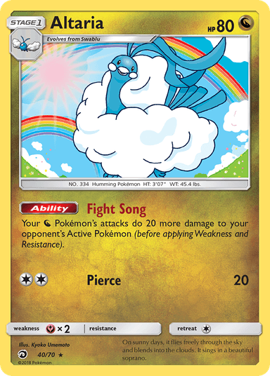 Altaria, Dragon Majesty 40
