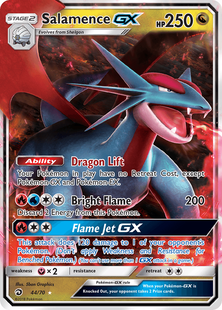 Salamence-GX, Dragon Majesty 44