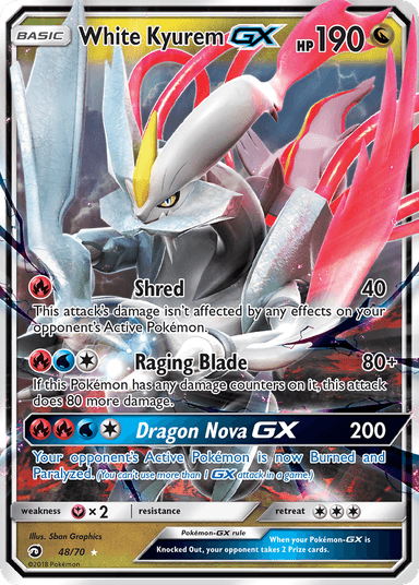 White Kyurem-GX, Dragon Majesty 48