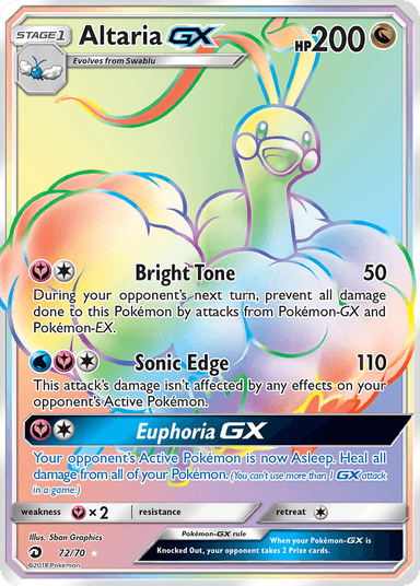 Altaria-GX, Dragon Majesty 72
