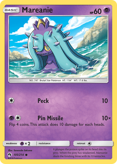 Mareanie, Lost Thunder 105