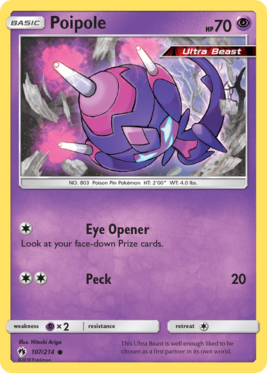 Poipole, Lost Thunder 107