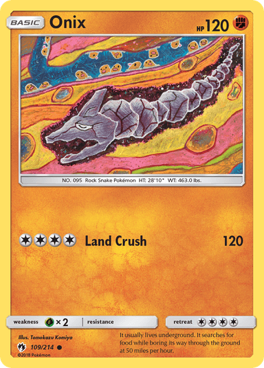 Onix, Lost Thunder 109