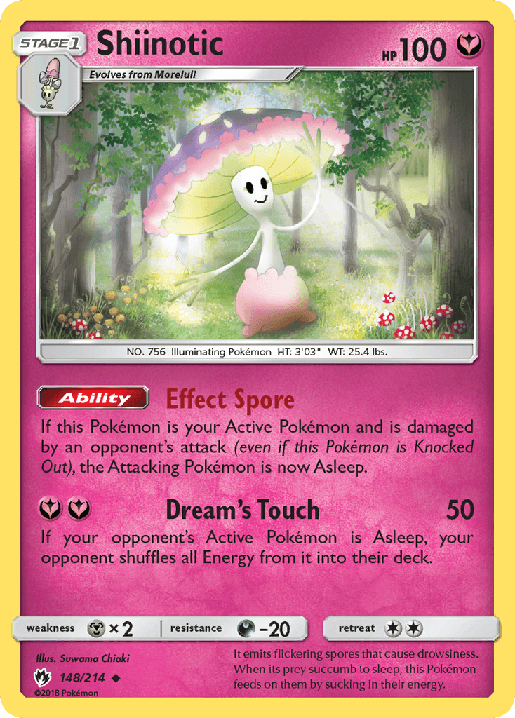 Shiinotic, Lost Thunder 148