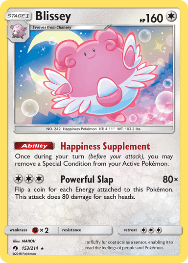 Blissey, Lost Thunder 153