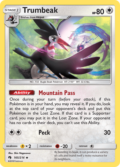 Trumbeak, Lost Thunder 165