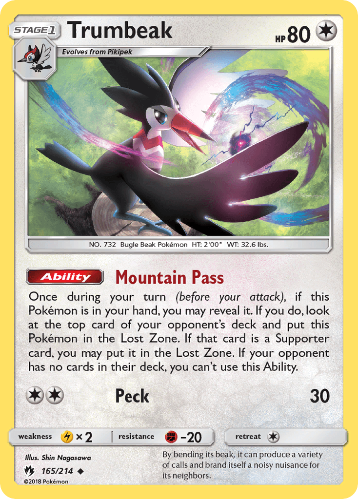 Trumbeak, Lost Thunder 165