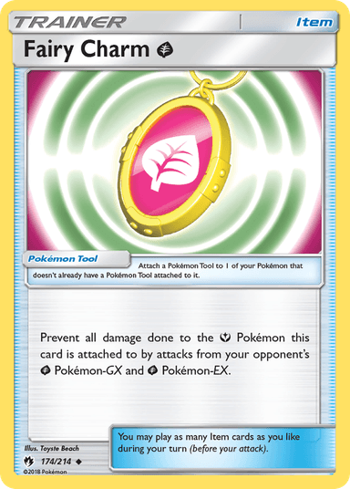Fairy Charm Grass, Lost Thunder 174