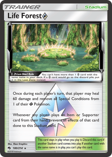 Life Forest ◇, Lost Thunder 180