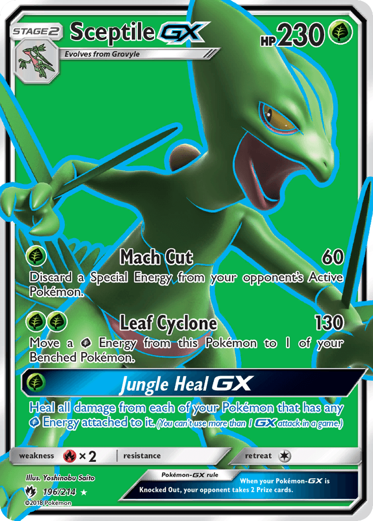 Sceptile-GX, Lost Thunder 196