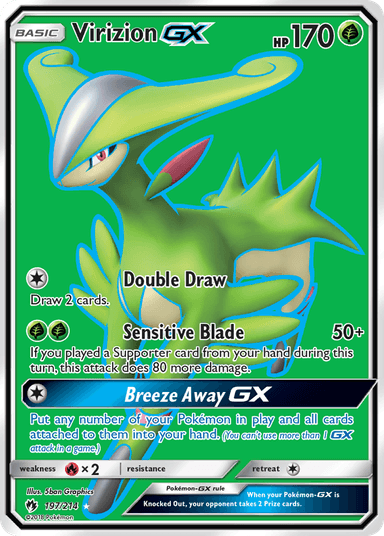 Virizion-GX, Lost Thunder 197