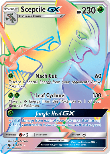 Sceptile-GX, Lost Thunder 216