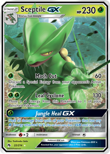 Sceptile-GX, Lost Thunder 22