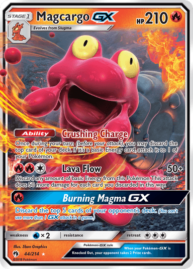 Magcargo-GX, Lost Thunder 44