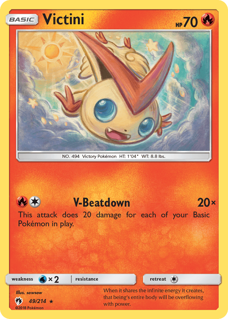 Victini, Lost Thunder 49