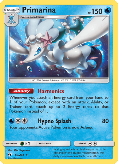 Primarina, Lost Thunder 67