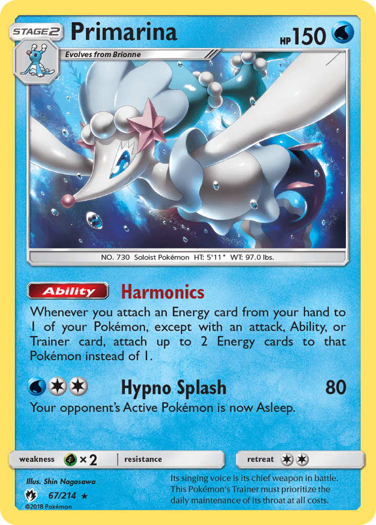 Primarina, Lost Thunder 67