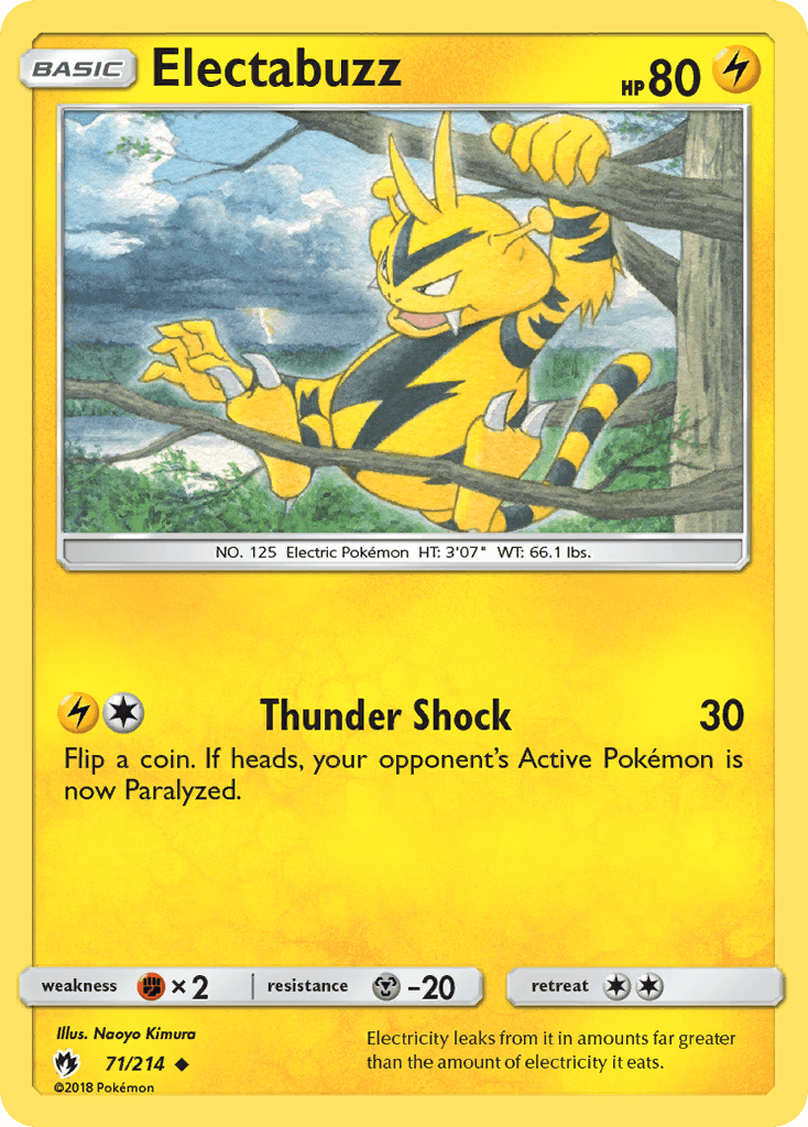 Electabuzz, Lost Thunder 71