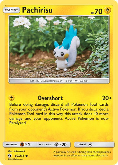 Pachirisu, Lost Thunder 80