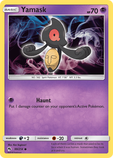 Yamask, Lost Thunder 99