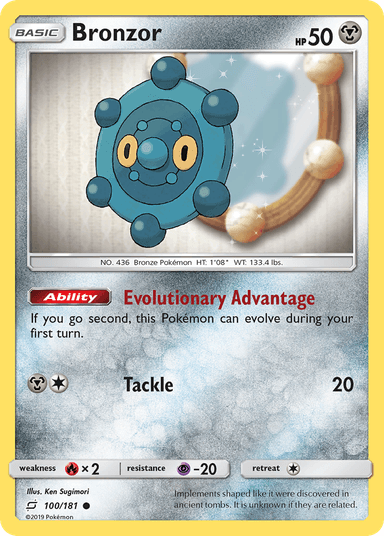 Bronzor, Team Up 100