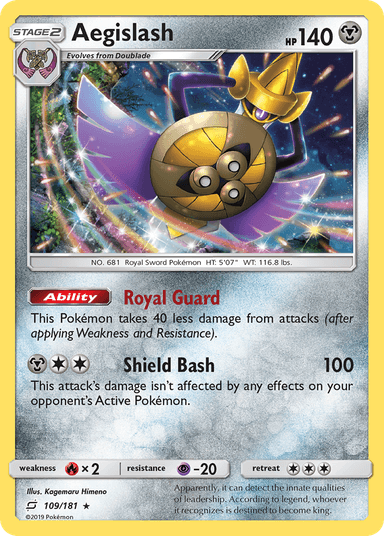 Aegislash, Team Up 109