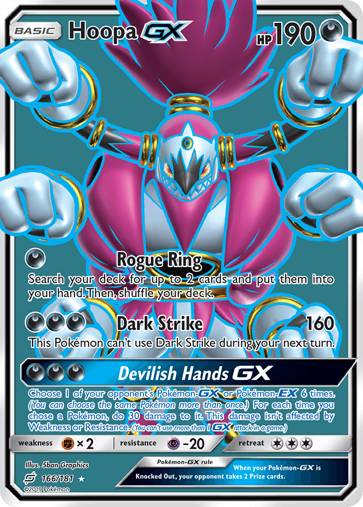Hoopa-GX, Team Up 166