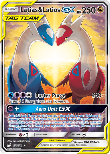 Latias & Latios-GX, Team Up 170