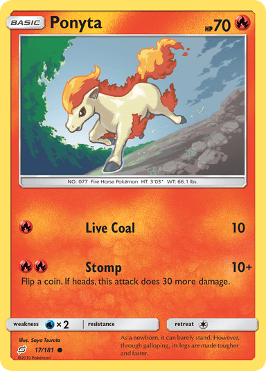 Ponyta, Team Up 17