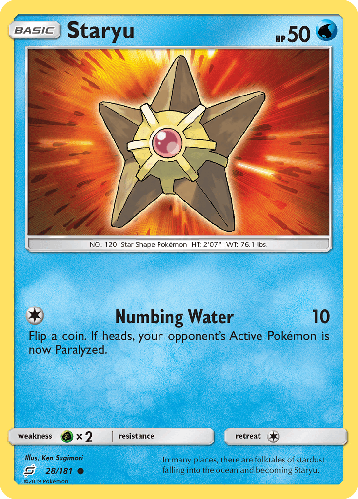 Staryu, Team Up 28