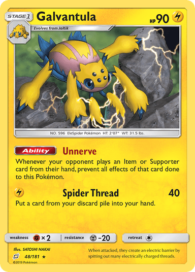 Galvantula, Team Up 48