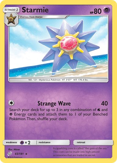 Starmie, Team Up 65