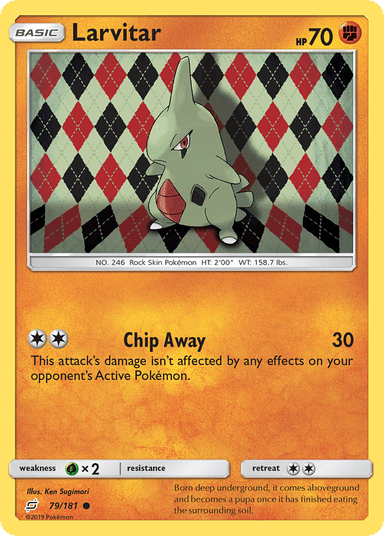 Larvitar, Team Up 79