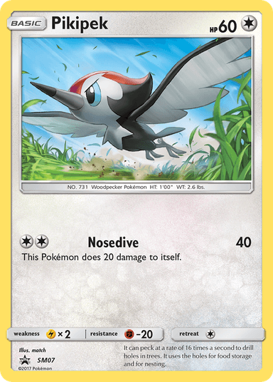 Pikipek, SM Black Star Promos SM07
