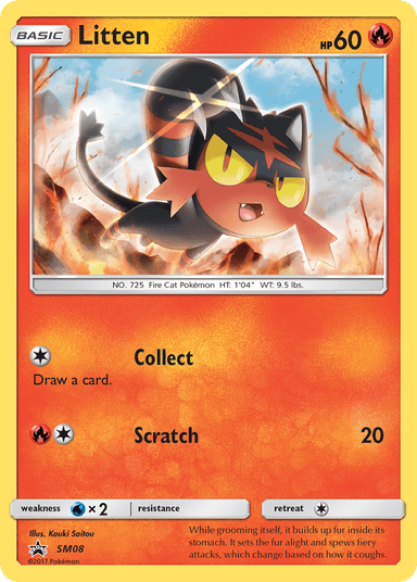 Litten, SM Black Star Promos SM08
