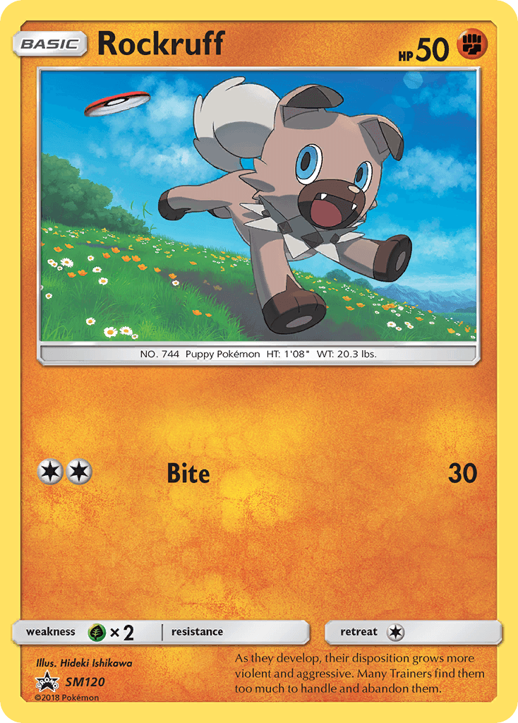 Rockruff, SM Black Star Promos SM120